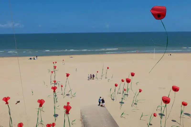 Commémorations des 80 ans du débarquement à Merville-Franceville