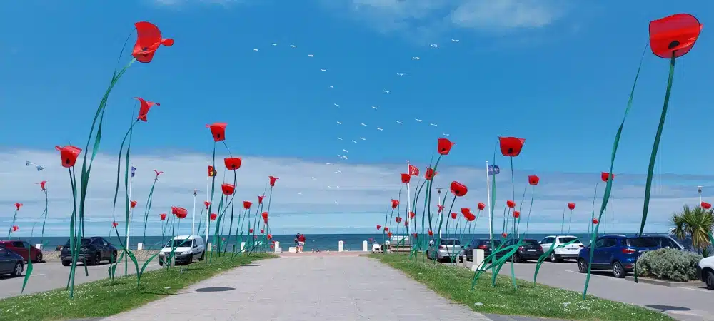 Commémorations des 80 ans du débarquement à Merville-Franceville